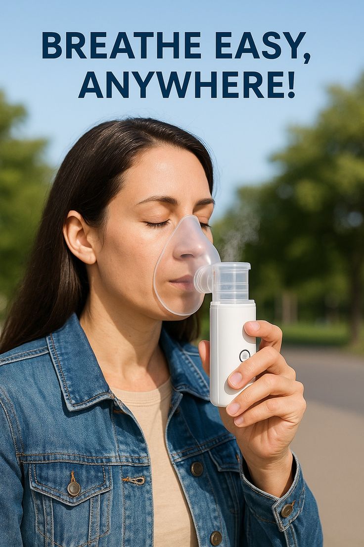 Portable Nebulizer – Ultra-Silent Mist Inhaler for Fast Relief